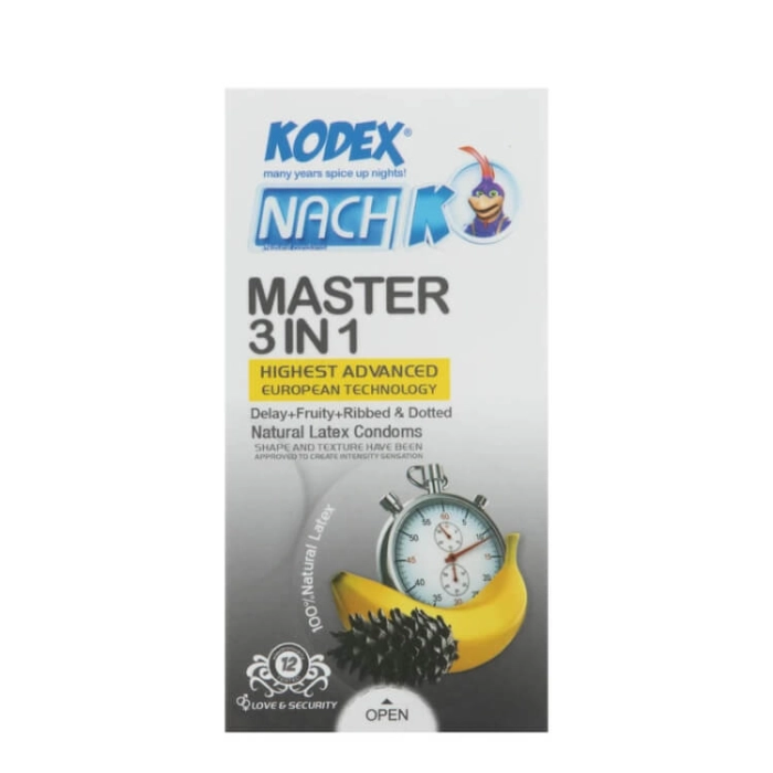 کاندوم تاخیری کدکس مدل Master 3 In 1